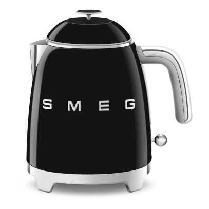Мини-чайник электрический SMEG 50s Style (KLF05BLEU) Black, чёрный