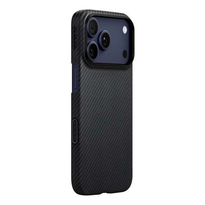 Чехол для iPhone 17 Pro Max Pitaka Ultra-Slim Case (KI1701BPM) Black, чёрный
