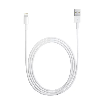 USB кабель Apple разъем Lightning, 1 м Белый