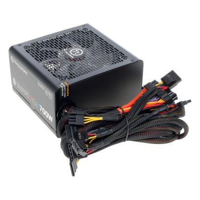 Блок питания Thermaltake Smart RGB (PS-SPR-0700NHSAWE-1) Standard, 700 Вт Чёрный