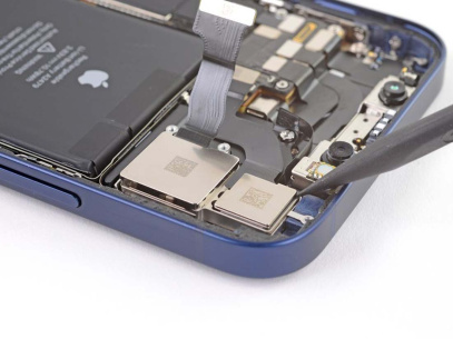 Замена фронтального микрофона iPhone 12 mini