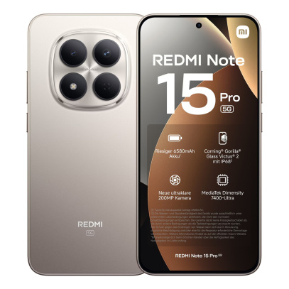 Xiaomi Redmi Note 15 Pro 5G 12/512Gb Titanium Color, титан