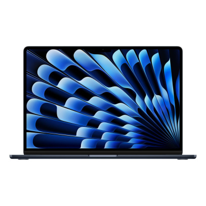 Apple MacBook Air 15" (M3, 8C CPU, 10C GPU, 2024) 24/512Gb SSD (MC9L4) Midnight, «тёмная ночь»