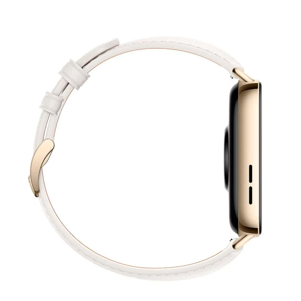 Смарт-часы HUAWEI Watch Fit 3 White leather, белый из кожи