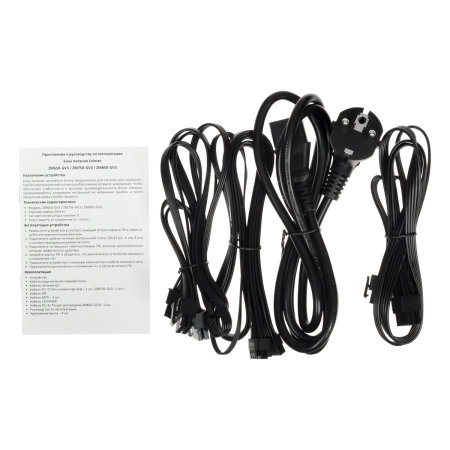 Блок питания Zalman GigaMax ZM750-GVIII (ZM750-GV3) Bronze, 750 Вт Чёрный