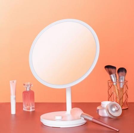 Зеркало с LED-подсветкой и часами Xiaomi Jordan & Judy (NV535) Белый