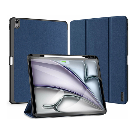 Чехол книжка для iPad Pro 11" M4/M5 Dux Ducis Domo Series Blue, синий