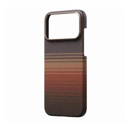 Чехол для iPhone 17 Pro Pitaka Ultra-Slim Case (KI1702SP) Sunset, коричневый