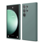 Чехол Silicone Cover для Samsung Galaxy S24 Ultra Тёмно-зелёный