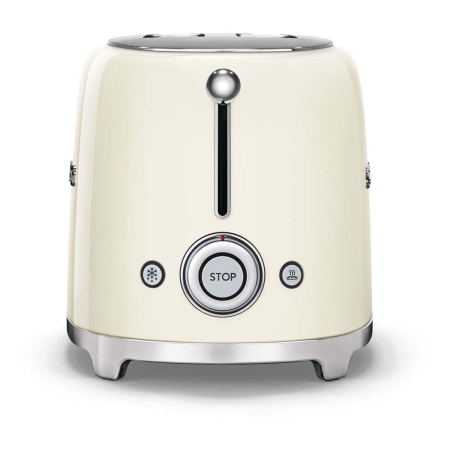 Тостер на 2 ломтика SMEG 50s style (TSF01CREU) Кремовый