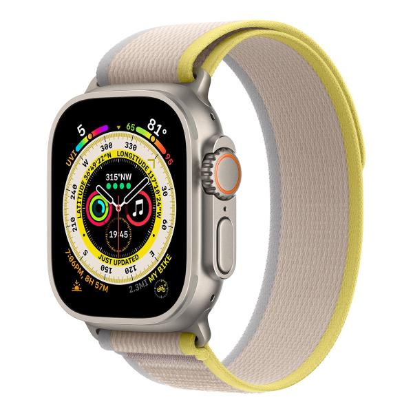Ремешок для Apple Watch 38/40/41 mm WiWU Trail Loop Watch Band Жёлтый/Бежевый