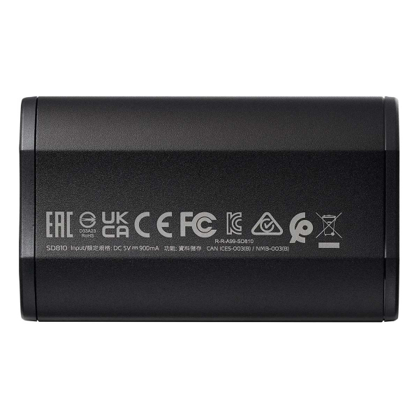 Внешний SSD накопитель ADATA SD810 2Tb USB 3.2 Type-C (SD810-2000G-CBK)