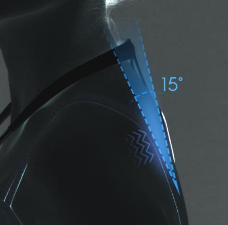 Электронный корректор осанки Xiaomi Hipee Smart P1, высота 16.7 см Чёрный