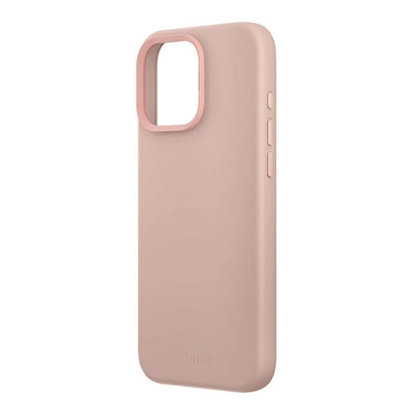 Чехол для iPhone 16 Pro Max UNIQ LINO Pink, Розовый