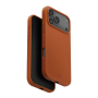 Чехол для iPhone 17 Pro с MagSafe UNIQ LINO (IP6.3P(2025)-LINOMSORG) Sunset Orange, оранжевый
