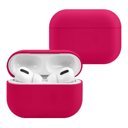Силиконовый чехол с ремешком для AirPods Pro 2 Розовый