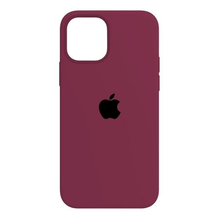 Чехол Silicone Case для Apple iPhone 12/12 Pro Сливовый