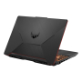 Ноутбук 15.6" ASUS TUF A15 FA506NCG-HN218 (90NR0JF7-M00JD0) AMD Ryzen 7 7445HS, 16Gb DDR5, SSD 512Gb, NVIDIA GeForce RTX 3050 4Gb, IPS, Full HD, Без ОС, Black, тёмно-серый