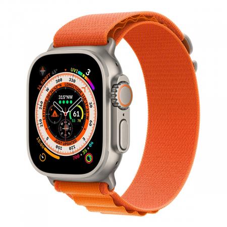 Ремешок для Apple Watch Ultra 42/44/45/49 mm WiWU Alpine Loop Оранжевый