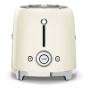 Тостер на 4 ломтика SMEG 50s style (TSF02CREU) Кремовый
